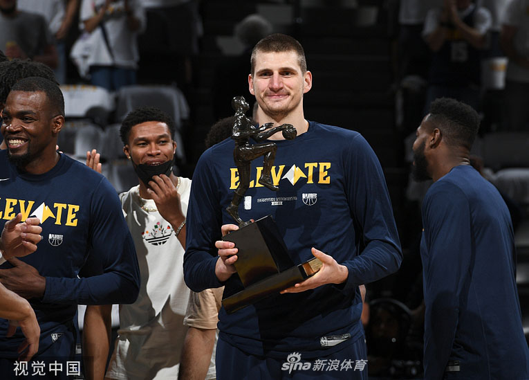掘金队总冠军MVP约基奇再夺殊荣，获得ESPY年度最佳NBA球员奖