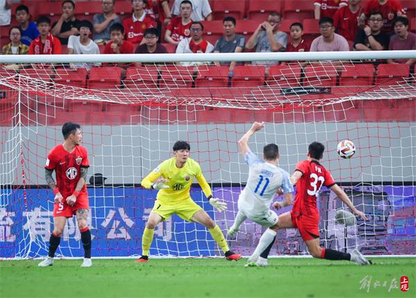 上海海港2-3巴吞联无缘正赛