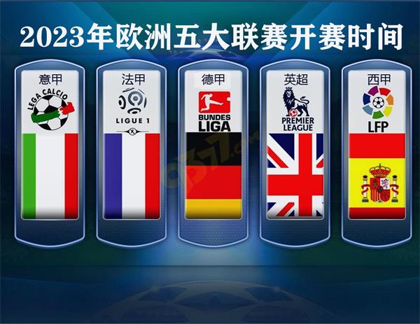 2023年欧洲五大联赛开赛时间和结束时间安排表，哪个联赛球队最受欢迎？
