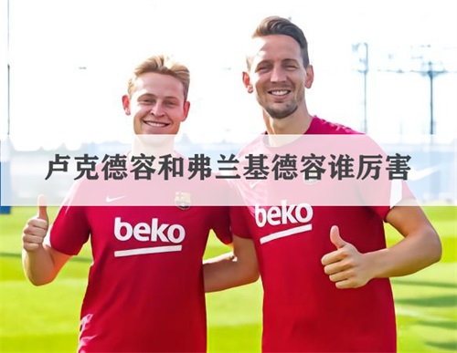 卢克德容和弗兰基德容谁厉害，他们是什么关系？