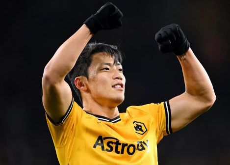狼队1-0伯恩利：黄熙灿三场比赛打入第二球，狼队击败伯恩利排名第12