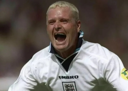 保罗·加斯科因：英格兰足坛传奇人物，绰号“Gazza”