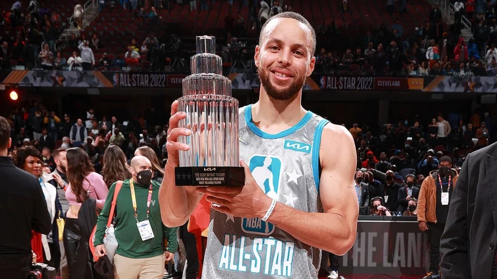 库里为2022年全明星赛MVP